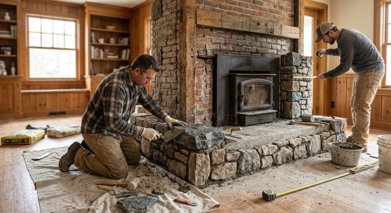 Hearth Remodeling in Conroe, TX