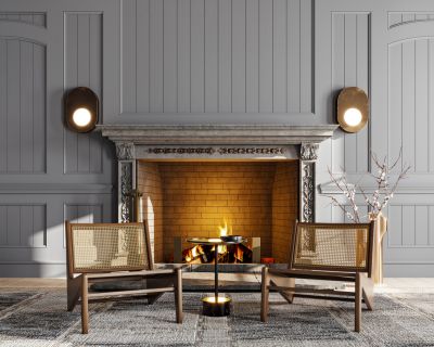 Add a Fresh and Modern Look to Your Fireplace!